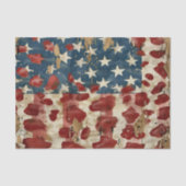 アメリカ国旗のレパードプリント（6） 薄葉紙 (正面)