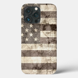 アメリカ国旗のヴィンテージ iPhone 13 PROケース