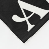 アメリカ国旗の中に王がいないこと救、民主主義に抗議17 フリースブランケット (角)