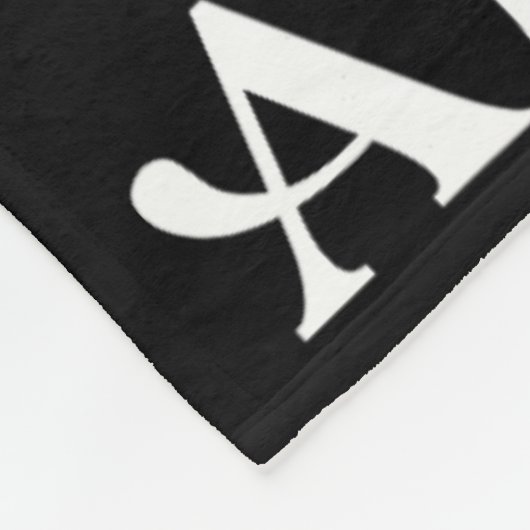 アメリカ国旗の中に王がいないこと救、民主主義に抗議17 フリースブランケット (角)