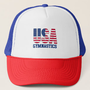 アメリカ国旗の体操スポーツ付きアメリカ キャップ