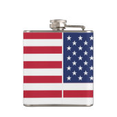 アメリカ国旗の優雅さ：米国国を讃える フラスク (裏面)