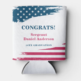 アメリカ国旗の卒業党のクーラーボックス 缶クーラー