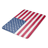 アメリカ国旗の国の旅行 バスマット (アングル)