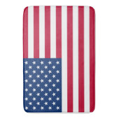 アメリカ国旗の国の旅行 バスマット (正面縦)