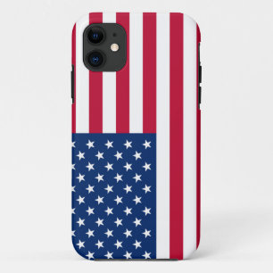 アメリカ国旗の国の旅行 iPhone 11 ケース
