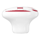 アメリカ国旗の平和サイン セラミックノブ (側面)