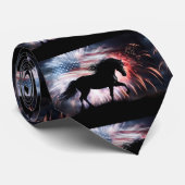 アメリカ国旗の愛国心 ネクタイ (ロール)