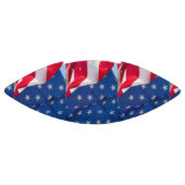 アメリカ国旗の愛国的なカスタム記念日をパーソナライズ アメリカンフットボール (パネル)