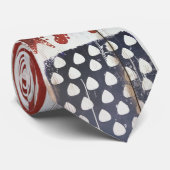 アメリカ国旗の愛国的なギター音楽テーマ ネクタイ (ロール)