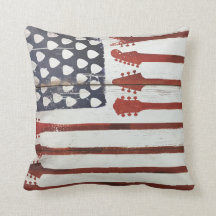 アメリカ国旗の愛国的なギター音楽