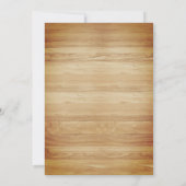 アメリカ国旗の愛国的な家族の再会 招待状 (裏面)