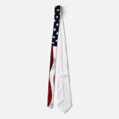アメリカ国旗の愛国的独立記念日 ネクタイ (裏面)