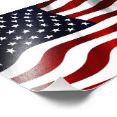 アメリカ国旗の愛国的独立記念日 フォトプリント            (角)