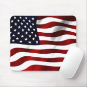 アメリカ国旗の愛国的独立記念日 マウスパッド (マウス)