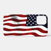 アメリカ国旗の愛国的独立記念日 Case-Mate iPhoneケース (裏面 (横))