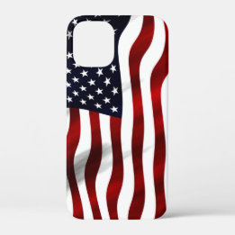 アメリカ国旗の愛国的独立記念日 iPhone 12 MINI ケース