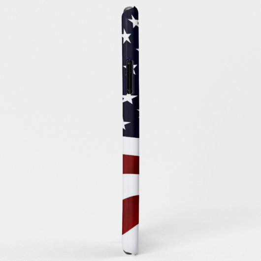 アメリカ国旗の愛国的独立記念日 Case-Mate iPhoneケース (裏面/右)
