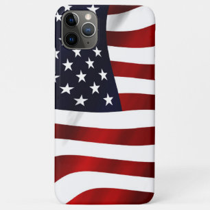 アメリカ国旗の愛国的独立記念日 iPhone 11 PRO MAXケース