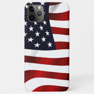 アメリカ国旗の愛国的独立記念日 iPhone 11 PRO MAXケース