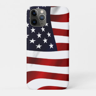 アメリカ国旗の愛国的独立記念日 iPhone 11 PROケース