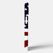 アメリカ国旗の愛国的独立記念日 Case-Mate iPhoneケース (裏面 / 右)