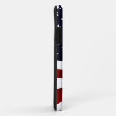 アメリカ国旗の愛国的独立記念日 Case-Mate iPhoneケース (裏面/右)