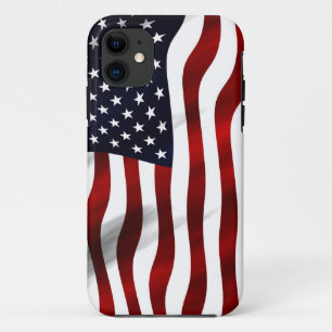 アメリカ国旗の愛国的独立記念日 iPhone 11 ケース