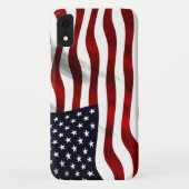アメリカ国旗の愛国的独立記念日 Case-Mate iPhoneケース (裏面)