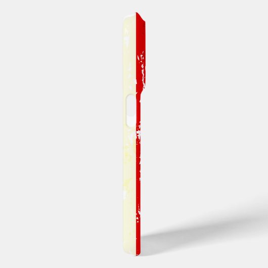 アメリカ国旗の愛国的赤白青 動揺して Case-Mate iPhoneケース (裏面 / 右)