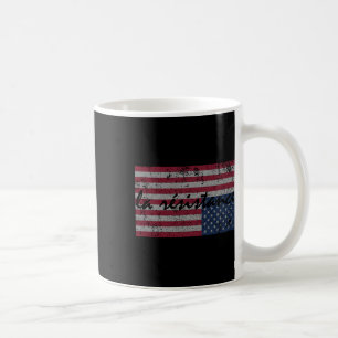 アメリカ国旗の抵抗La逆さまに抵抗Usa コーヒーマグカップ