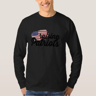 アメリカ国旗の掲揚 Tシャツ