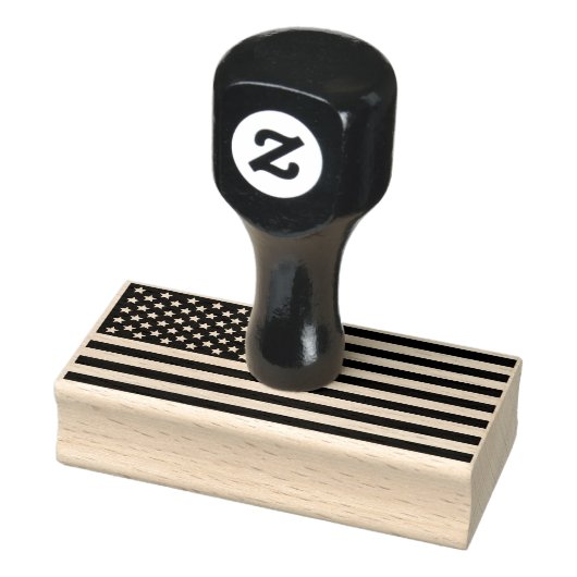 アメリカ国旗の星とストライプアメリカ愛国心 ラバースタンプ (スタンプ)