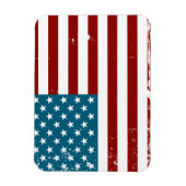 アメリカ国旗の星ストライプ赤白青 マグネット (縦)