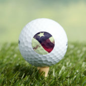 アメリカ国旗の星 ゴルフボール (インサイチュ 木)