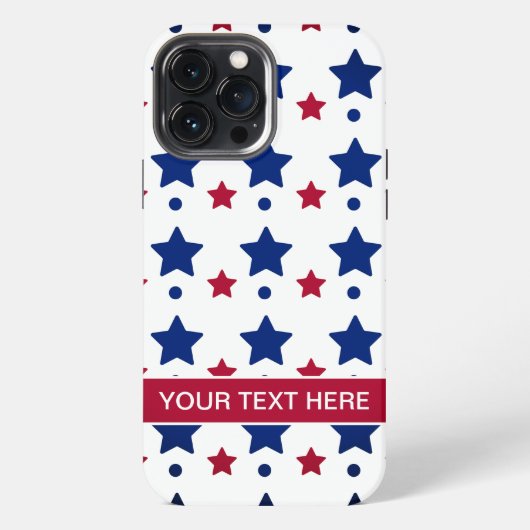 アメリカ国旗の星 iPhoneケース (裏面)