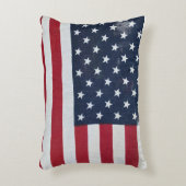 アメリカ国旗の枕 アクセントクッション (正面(垂直))