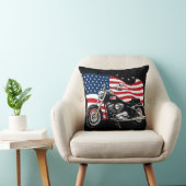 アメリカ国旗の横にプライドのあるクルージング クッション (椅子)