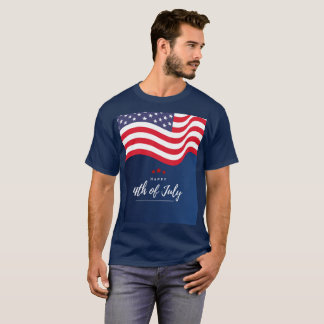 アメリカ国旗の独立記念日パトリオティック Tシャツ
