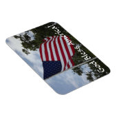 アメリカ国旗の祝福 マグネット (右側)