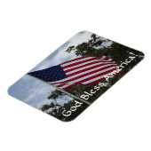 アメリカ国旗の祝福 マグネット (左側)