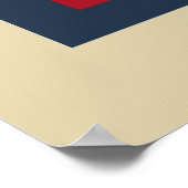 アメリカ国旗の絵のポスター ポスター (角)