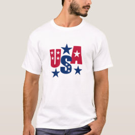 アメリカ国旗の色USA Tシャツ