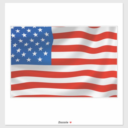 アメリカ国旗の荷物または車のデカールシール シール (シート)