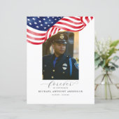 アメリカ国旗の葬儀が永遠に私たちのハートの記憶に (スタンド正面)