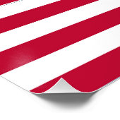 アメリカ国旗の誇りデザイン ポスター (コーナー)