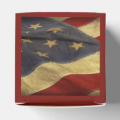 アメリカ国旗の軍隊結婚ズ フェイバーボックス (上部)