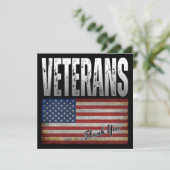 アメリカ国旗の退役軍人7月4日ありがとうございました (スタンド正面)