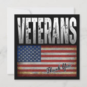 アメリカ国旗の退役軍人7月4日ありがとうございました (正面)