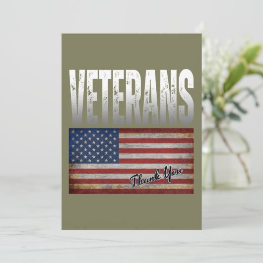 アメリカ国旗の退役軍人7月4日ありがとうございました 招待状 (スタンド正面)